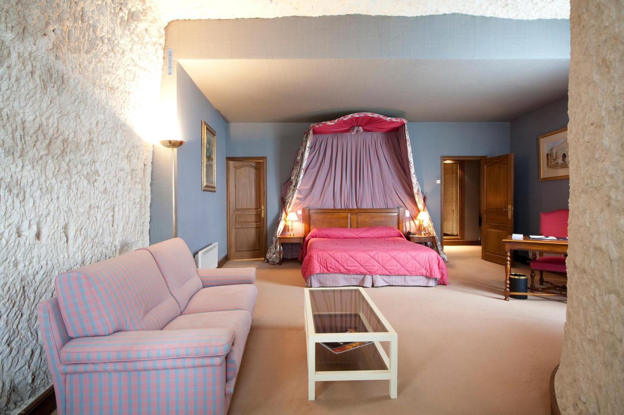 Hotel Les Hautes Roches Rochecorbon Buitenkant foto