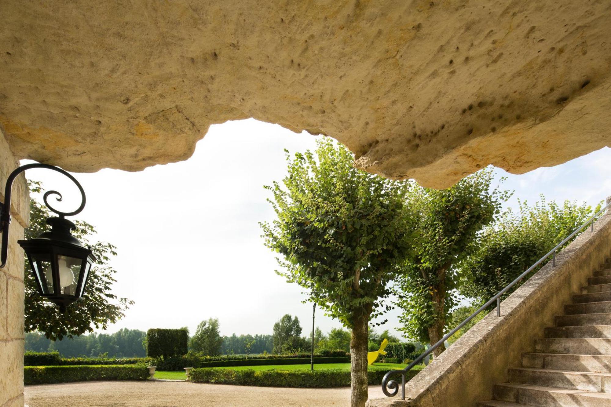 Hotel Les Hautes Roches Rochecorbon Buitenkant foto