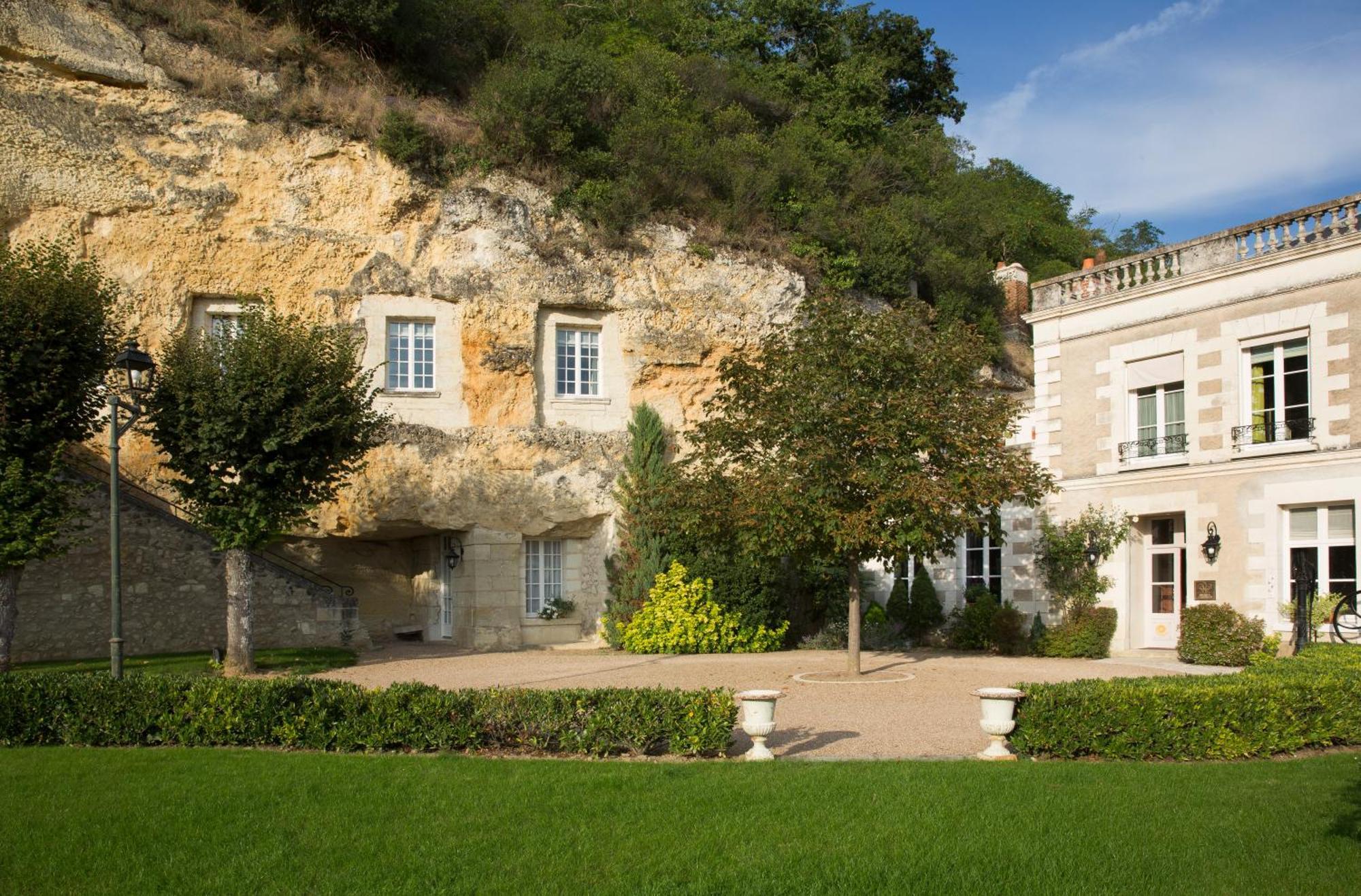 Hotel Les Hautes Roches Rochecorbon Buitenkant foto