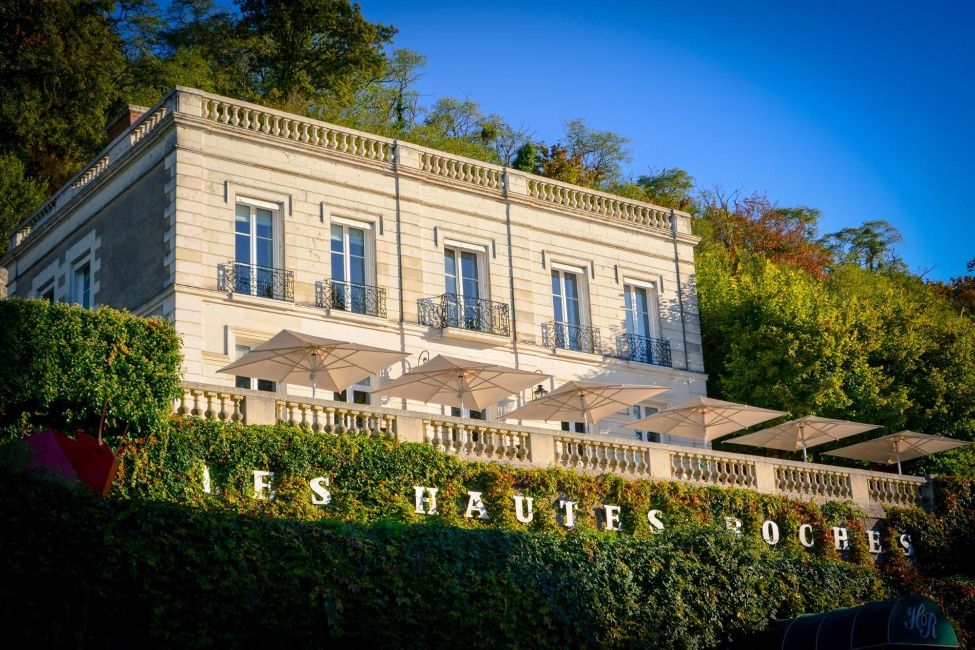 Hotel Les Hautes Roches Rochecorbon Buitenkant foto
