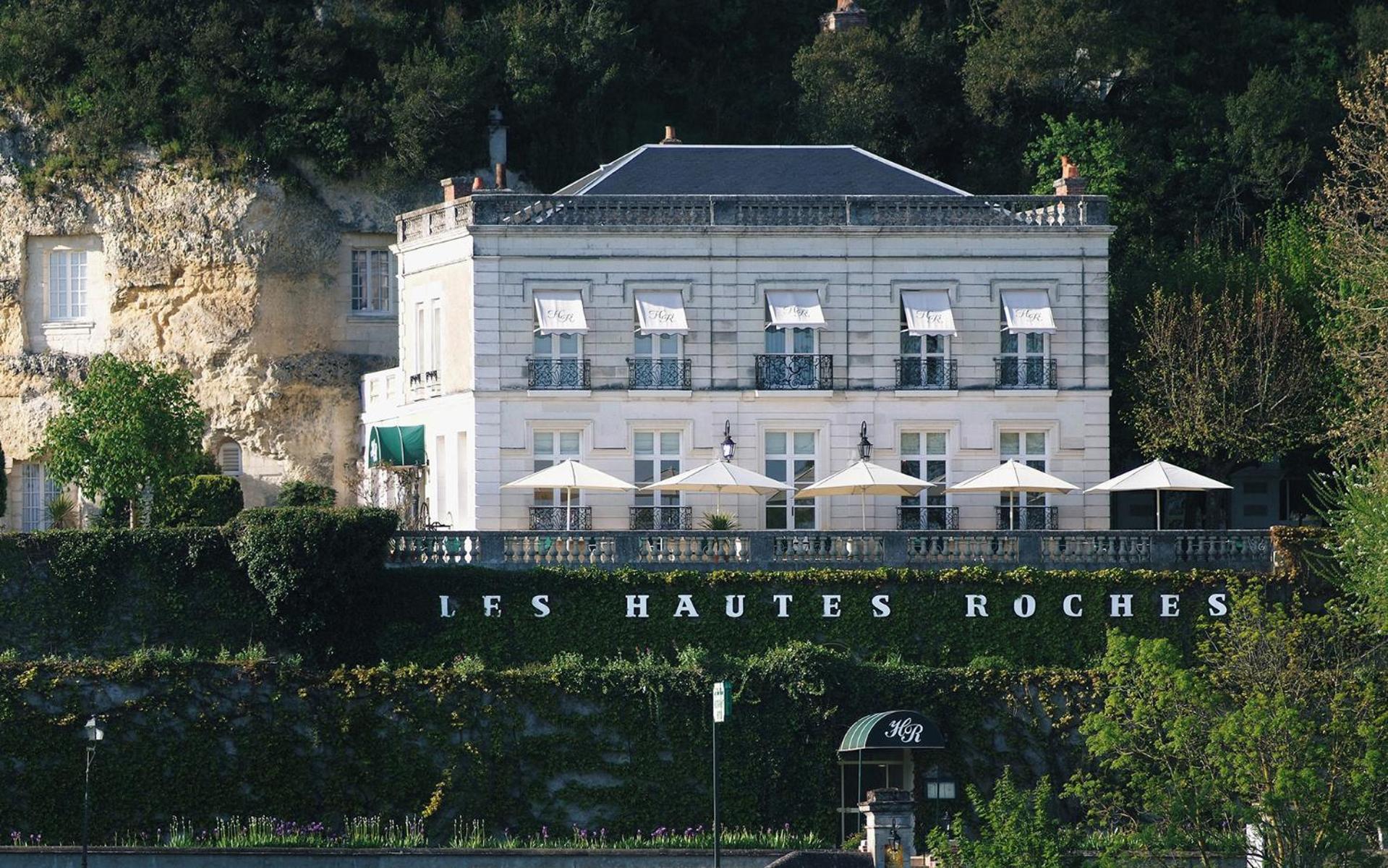 Hotel Les Hautes Roches Rochecorbon Buitenkant foto