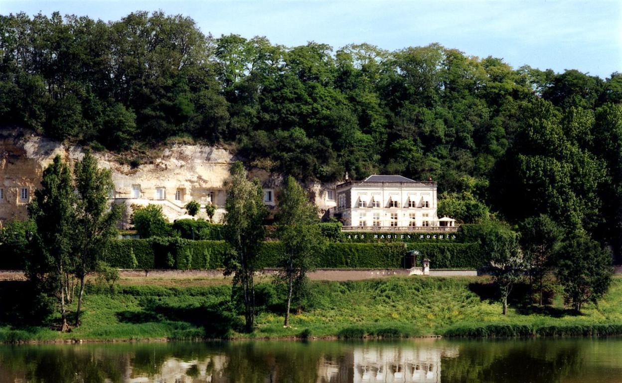 Hotel Les Hautes Roches Rochecorbon Buitenkant foto