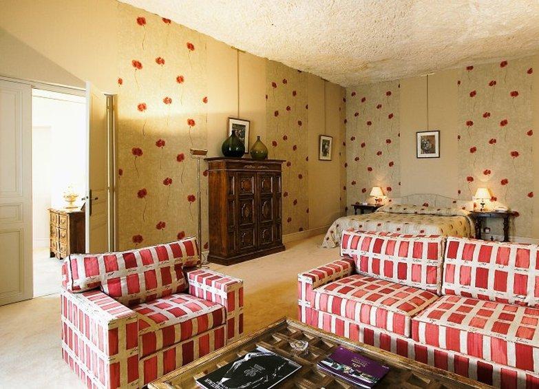 Hotel Les Hautes Roches Rochecorbon Kamer foto