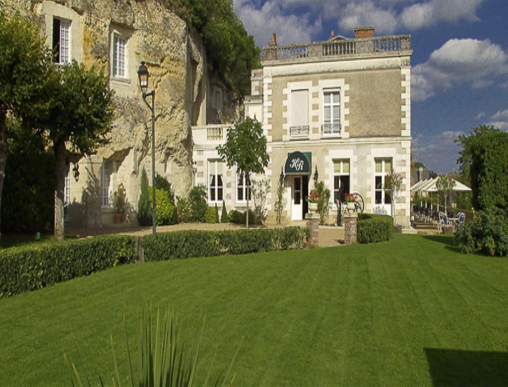 Hotel Les Hautes Roches Rochecorbon Buitenkant foto